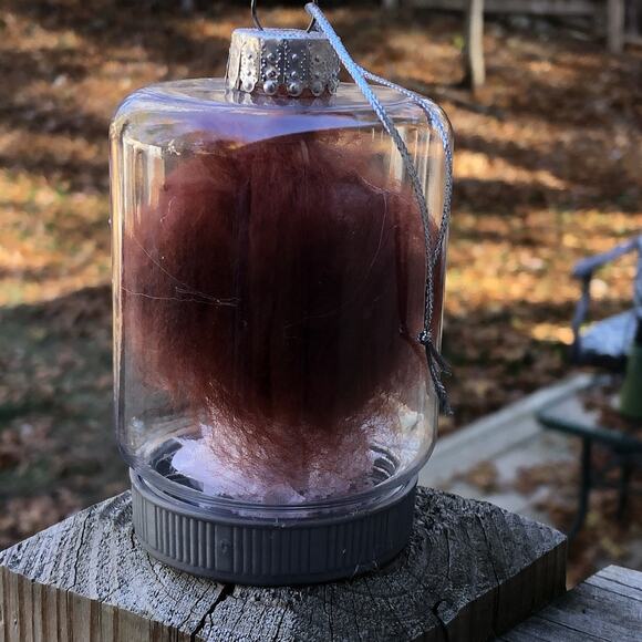 OOAK Creepy Odd Pennywise Clown Doll Head Scary Christmas Decor Tree Ornament - Picture 4 of 6